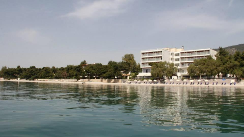 Siagas Beach Hotel Agioi Theodoroi Exterior foto