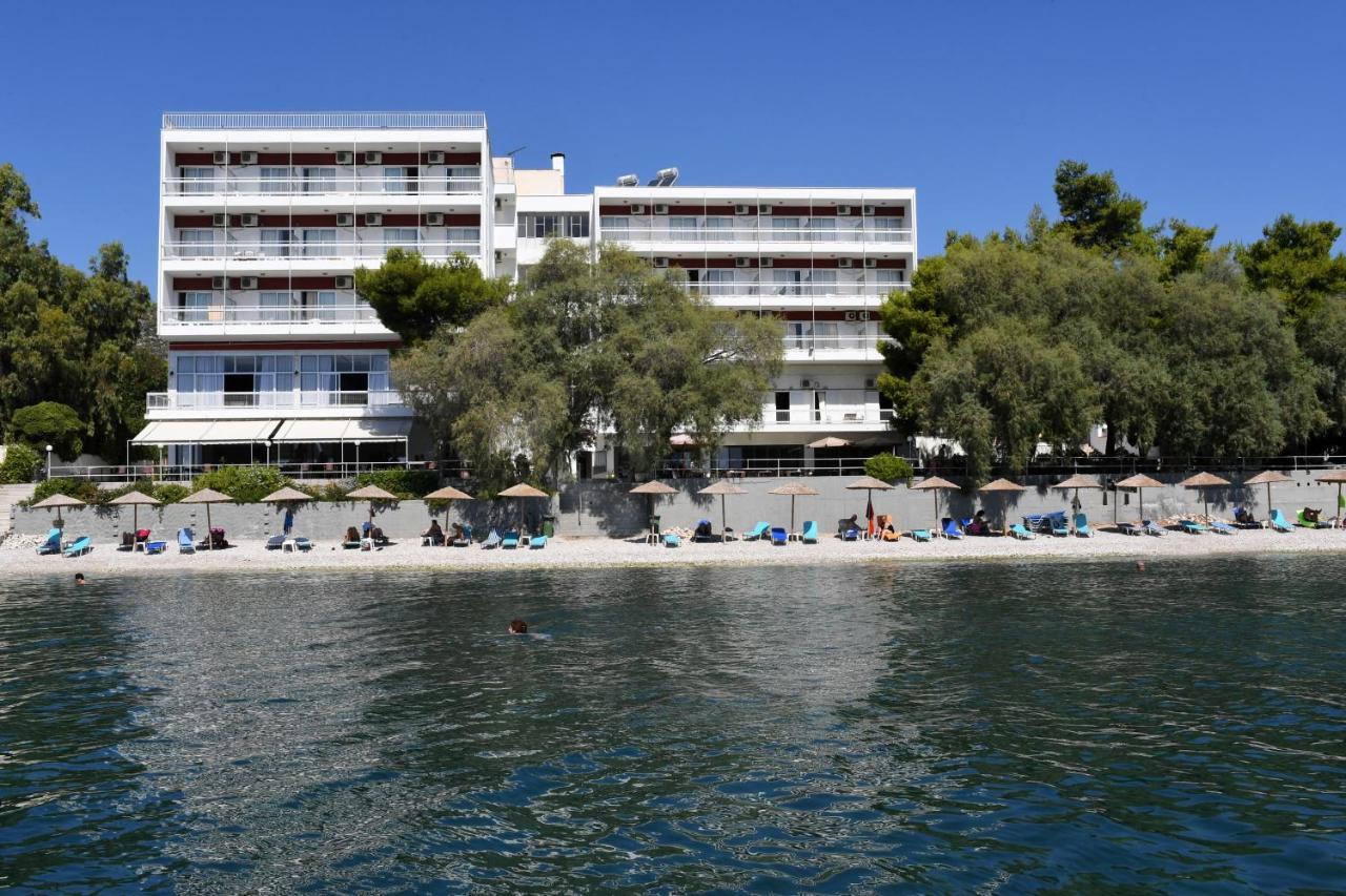 Siagas Beach Hotel Agioi Theodoroi Exterior foto