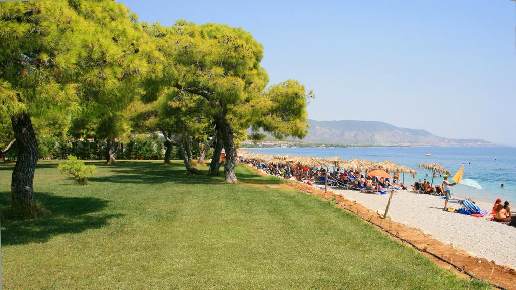 Siagas Beach Hotel Agioi Theodoroi Exterior foto