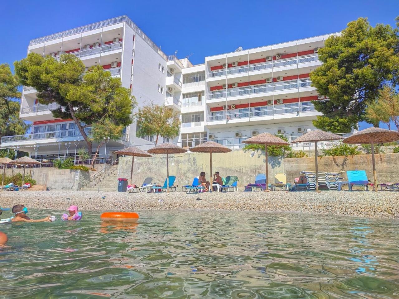 Siagas Beach Hotel Agioi Theodoroi Exterior foto