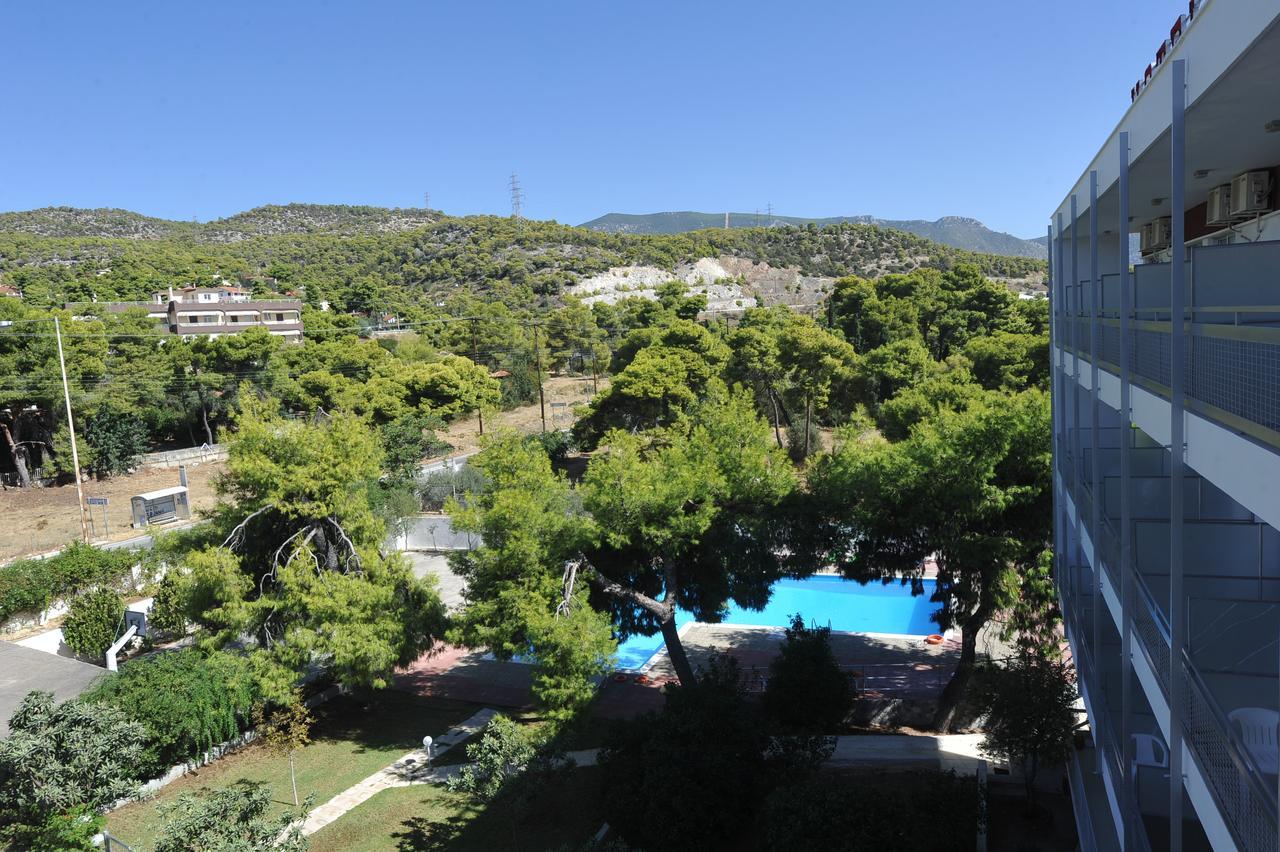Siagas Beach Hotel Agioi Theodoroi Exterior foto